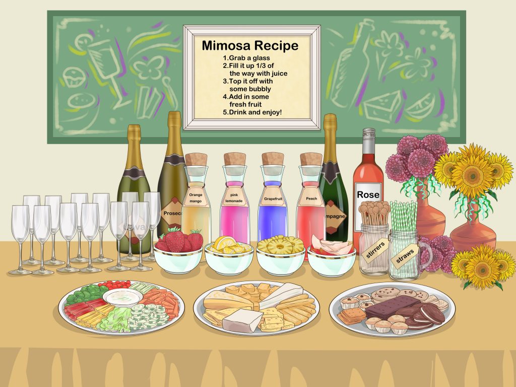 How to Host a Mimosa Bar