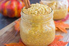 PUMPKIN PIE OATS OVERNIGHT