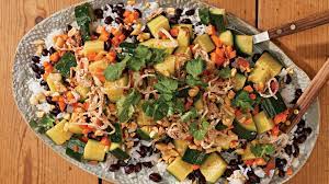 CUCUMBER and BLACK BEAN SALAD