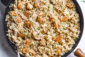 CREAMY CHICKEN & RICE SKILLET