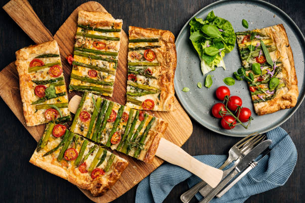 Vegetable quiche recipe