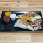 Curried egg sandwiches